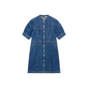 Mint Velvet Indigo Wash Denim Mini Dress